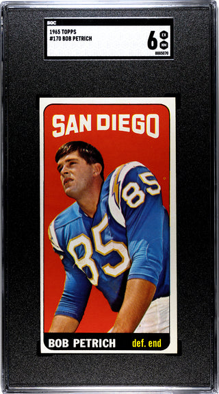 Bob Petrich 1965 Topps #170 SGC 6