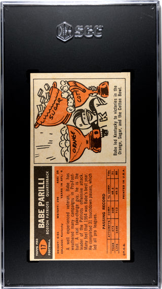 Babe Parilli 1965 Topps #17 SGC 6.5