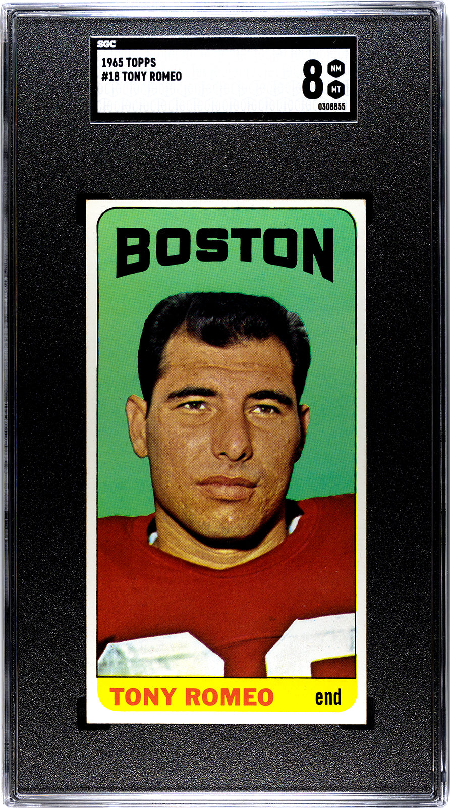 Tony Romeo 1965 Topps #18 SGC 8 | Hollywood Collectibles