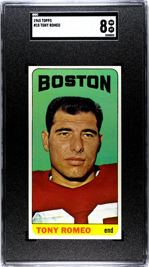 Tony Romeo 1965 Topps #18 SGC 8