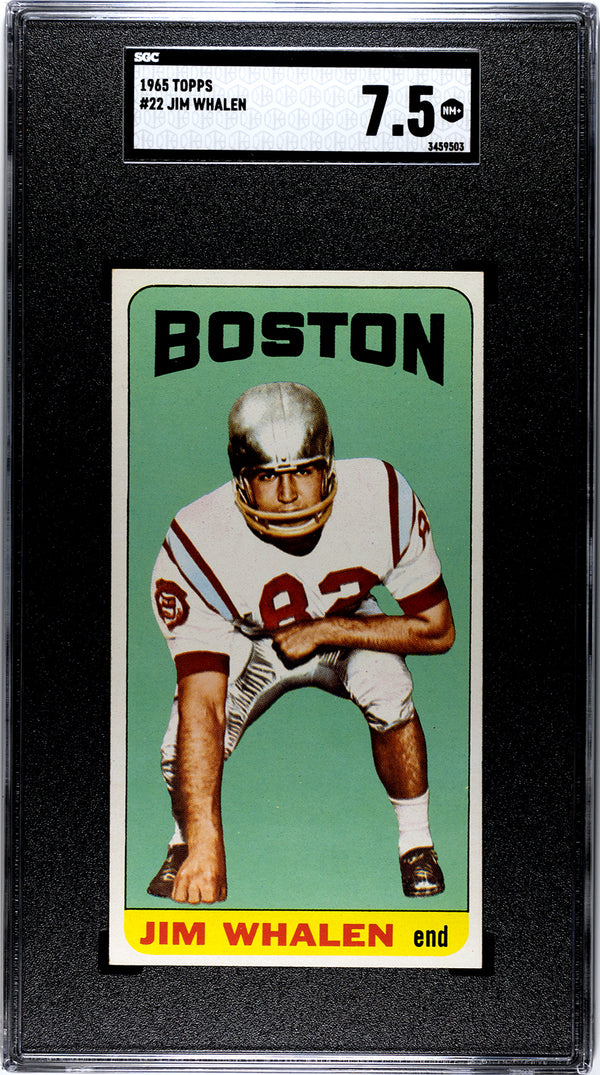 Jim Whalen 1965 Topps #22 SGC 7.5
