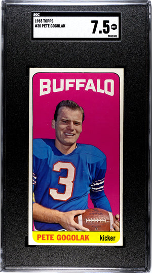 Pete Gogolak 1965 Topps #30 SGC 7.5