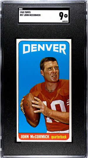 John McCormick 1965 Topps #57 SGC 9