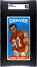 Lionel Taylor 1965 Topps #65 SGC 8