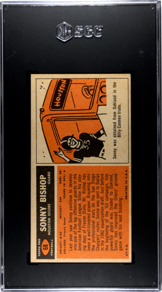 Sonny Bishop 1965 #68 SGC MT 5.5