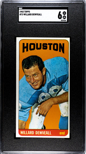 Willard Dewveall 1965 #73 SGC MT 6