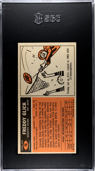 Freddy Glick 1965 #76 SGC MT 6