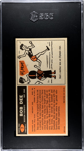 Bob Dee 1965 Topps #7 SGC 6