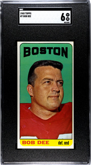 Bob Dee 1965 Topps #7 SGC 6