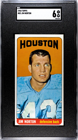 Jim Norton 1965 #83 SGC MT 6