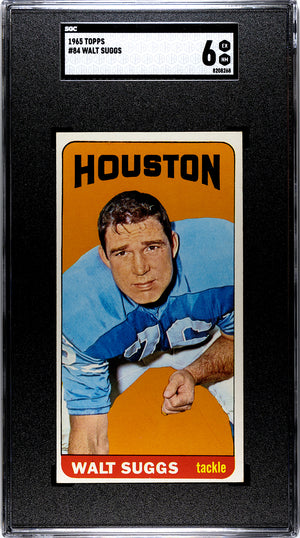 Walt Suggs 1965 #84 SGC MT 6