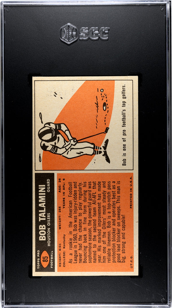 Bob Talamini 1965 #85 SGC MT 5