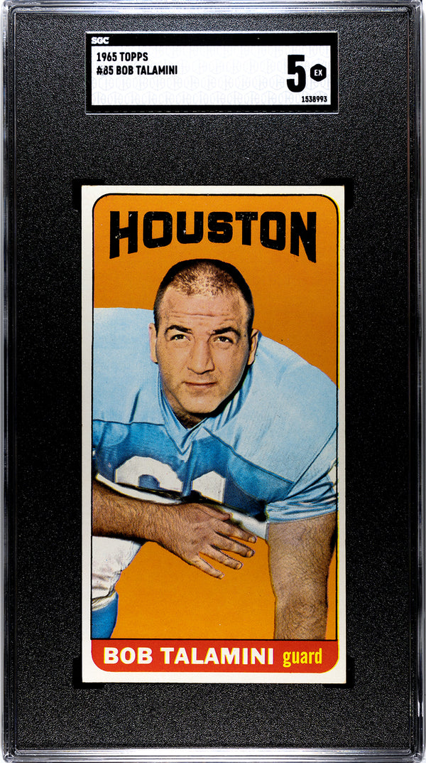 Bob Talamini 1965 #85 SGC MT 5
