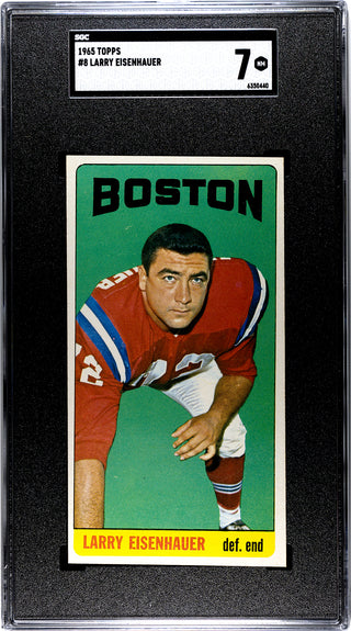 Larry Eisenhauer 1965 Topps #8 SGC 7