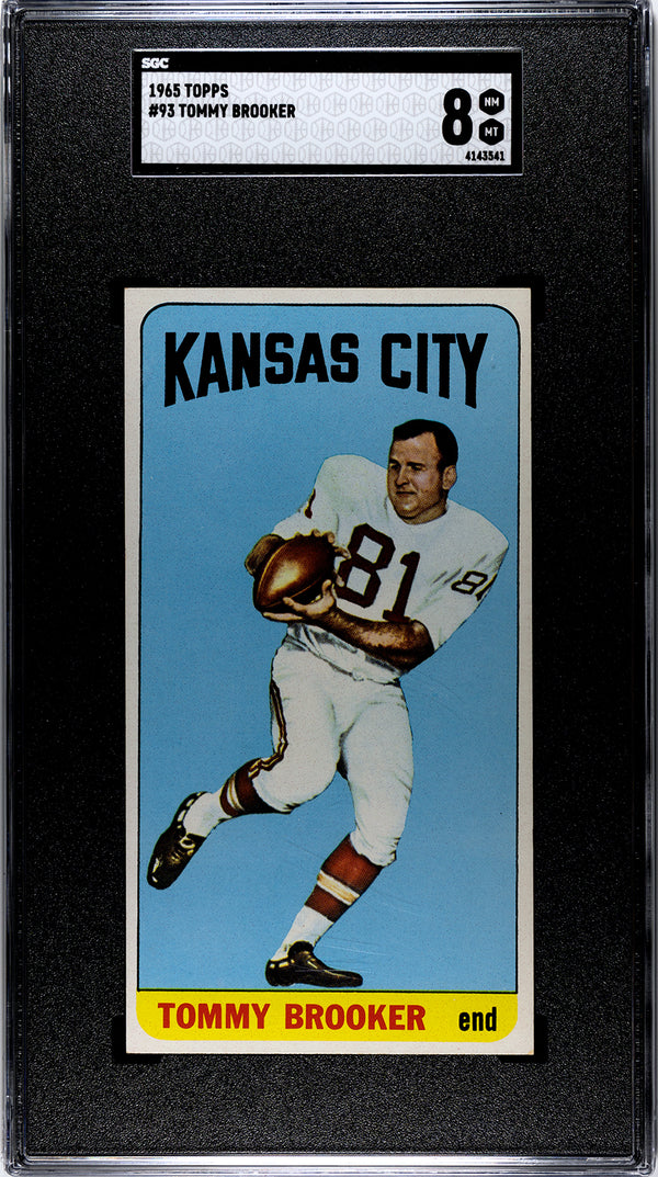 Tommy Brooker 1965 Topps #93 SGC 8