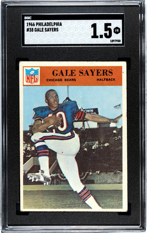 Gale Sayers 1966 Philadelphia #38 SGC 1.5