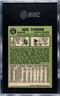 Joe Torre 1967 Topps Card #350 SGC 2