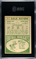 Gale Sayers 1968 Topps #75 SGC 6.5