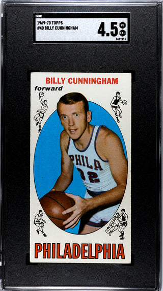 Billy Cunningham 1969-70 Topps #40 SGC 4.5