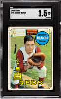 Johnny Bench 1969 Topps #95 SGC 1.5