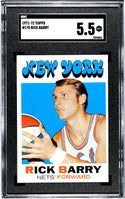 Rick Barry 1971-72 Topps #170 SGC 5.5
