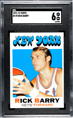 Rick Barry 1971-72 Topps #170 SGC 6