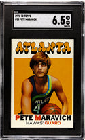 Pete Maravich 1971-72 Topps Card #55 (SGC 6.5)