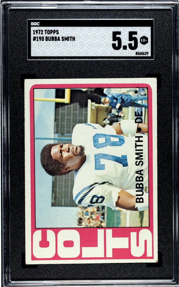 Bubba Smith 1972 Topps #190 SGC 5.5