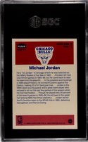Michael Jordan 1986-87 Fleer Sticker Rookie Card #8 (SGC 5)