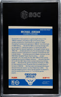 Michael Jordan 1987-88 Fleer Sticker Card #2 SGC 4.5