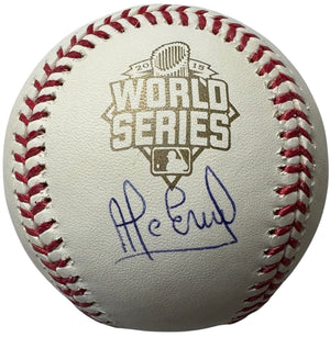 Alcides Escobar Autographed Official 2015 World Series Baseball (Tristar/MLB)