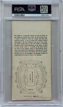 1968 Super Bowl II Green Bay Packers Vs. Oakland Raiders White Ticket (PSA 2)