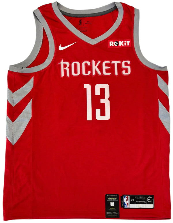 James Harden Autographed Houston Rockets Authentic Nike Jersey (JSA)