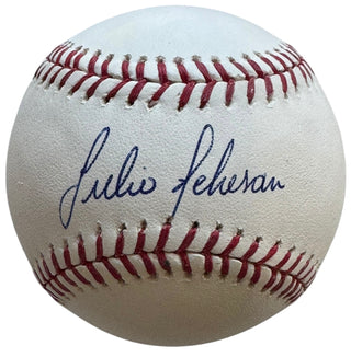 Julio Tehran Autographed Official Major League Baseball