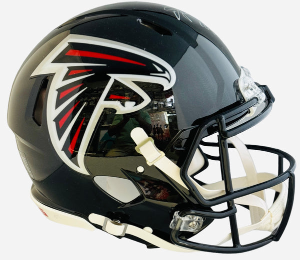 Devonta Freeman Autographed Atlanta Falcons Authentic Full Size Helmet (JSA)