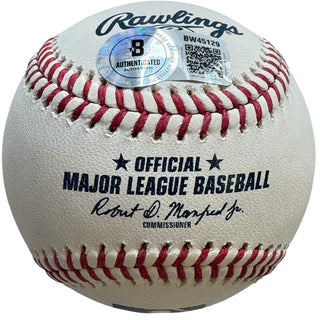 Elly De La Cruz Autographed Official Major League Baseball (Beckett)