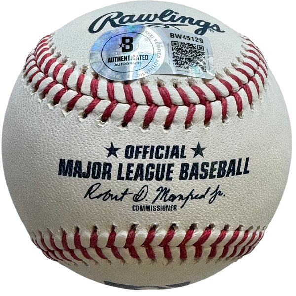 Elly De La Cruz Autographed Official Major League Baseball (Beckett)