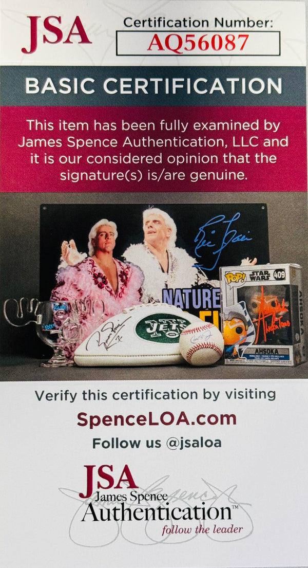 Warren Moon Autographed Official NFL Football (JSA)