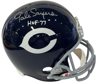 Gale Sayers Autographed Chicago Bears Helmet (Radtke/Sayers Holo)