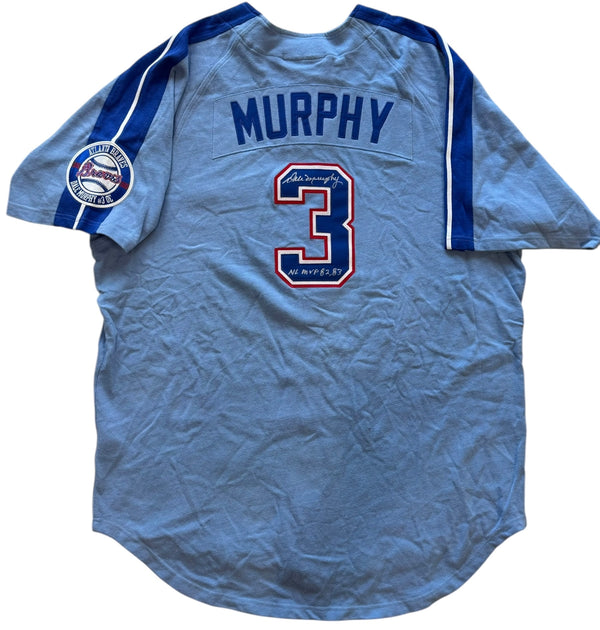 Dale Murphy Autographed Braves Nike Cooperstown Collection Authentic Jersey