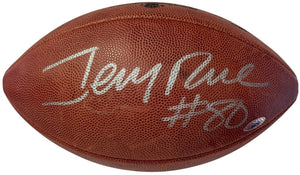 Jerry Rice & Joe Montana Autographed Authentic Wilson Pro Bowl Football (Tristar)