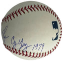 Mike Flanagan Autographed Official Major League Baseball