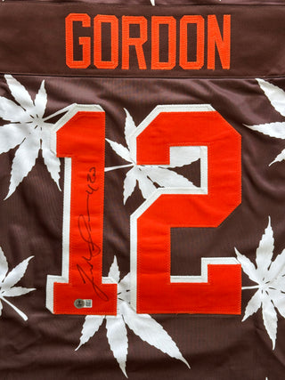 Josh Gordon Autographed Cleveland Browns Custom Jersey (Beckett)