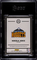 Nikola Jokic 2015-16 Donruss Signature Series #SSNJK SGC 9
