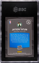 Jayson Tatum 2017 Panini Donruss Optic #198 SGC 9.5 Card