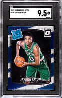Jayson Tatum 2017 Panini Donruss Optic #198 SGC 9.5 Card