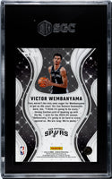 Victor Wembanyama 2023-24 Panini Donruss Magicians Rookie #1 SGC 10