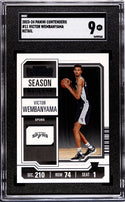Victor Wembanyama 2023-24 Panini Contenders Retail SGC 9 Card