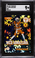 Nico Iamaleava 2024 ONIT Tennessee Icon Parallel Foil SGC 9 Card