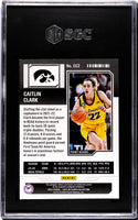 Caitlin Clark 2024 Panini Clark Collection #CC2 Contenders Metalized SGC 8
